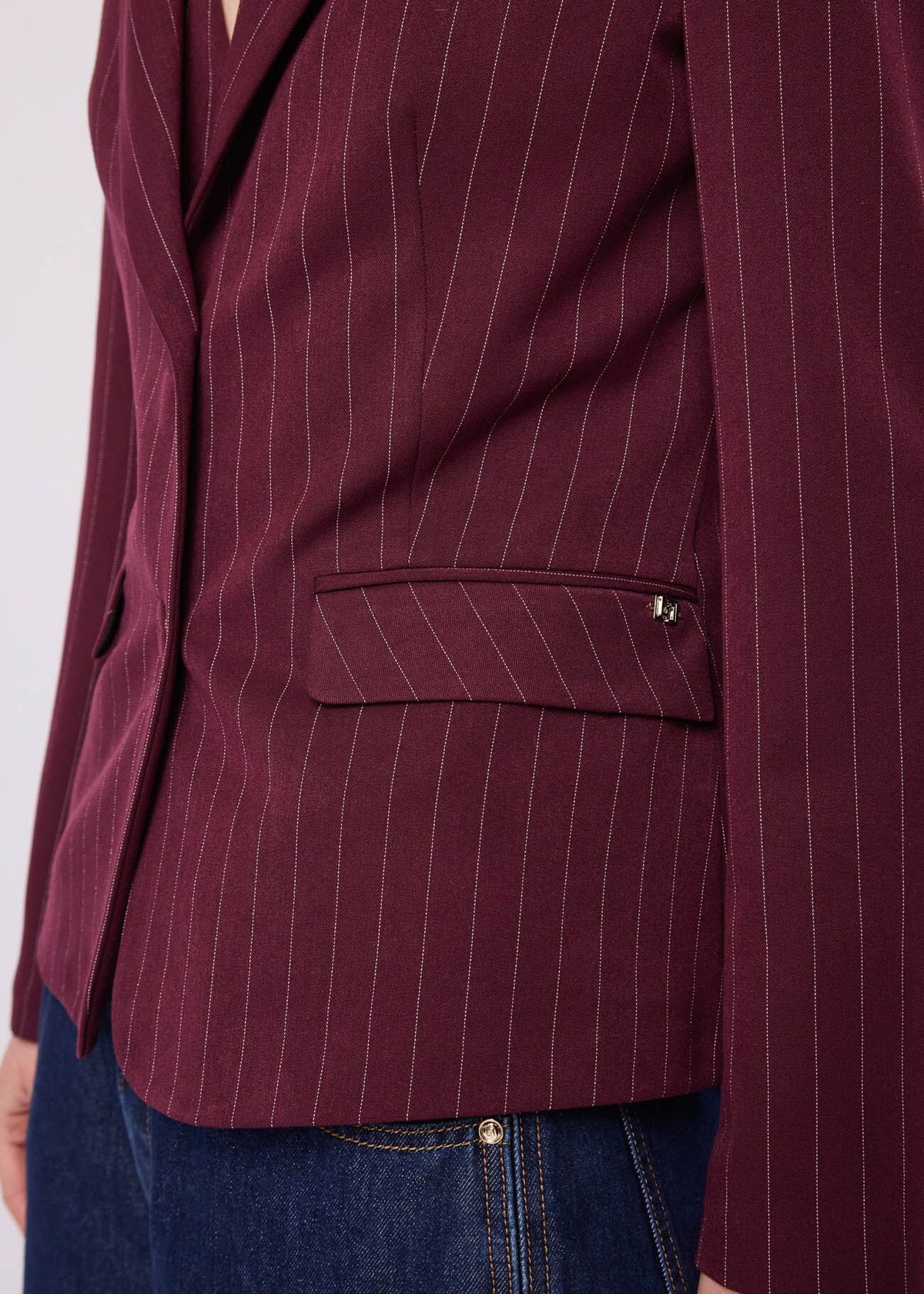 Gaudì - Blazer da donna in viscosa a righe - Donna - World Fashion