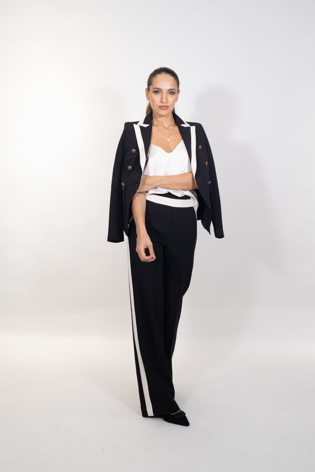 Gaudì - Blazer doppiopetto in tessuto tecnico - Donna - World Fashion