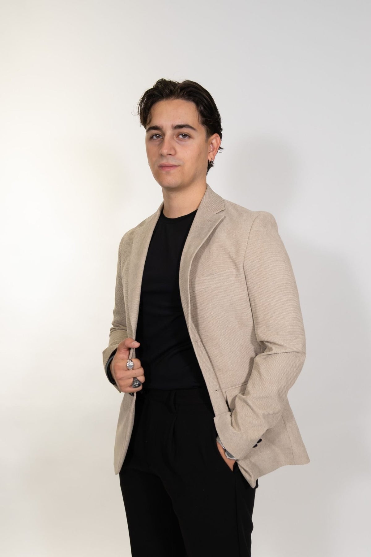 Gaudì - Blazer monopetto con tasche - Uomo - World Fashion