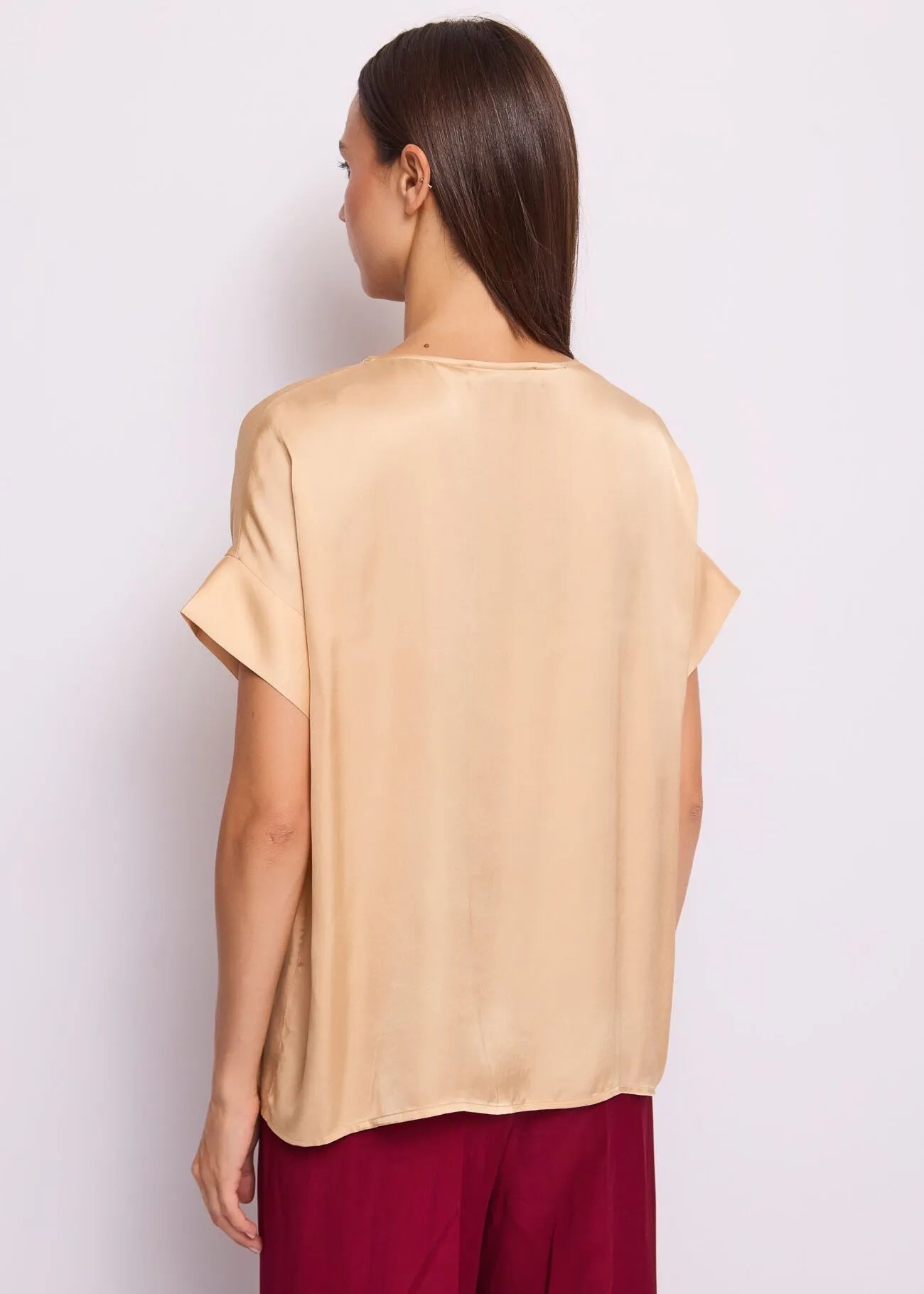 Gaudì - Blusa con scollo a barca - Donna - World Fashion