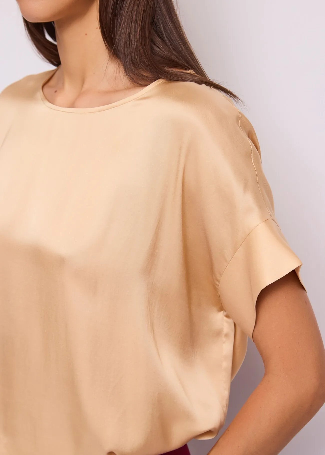 Gaudì - Blusa con scollo a barca - Donna - World Fashion