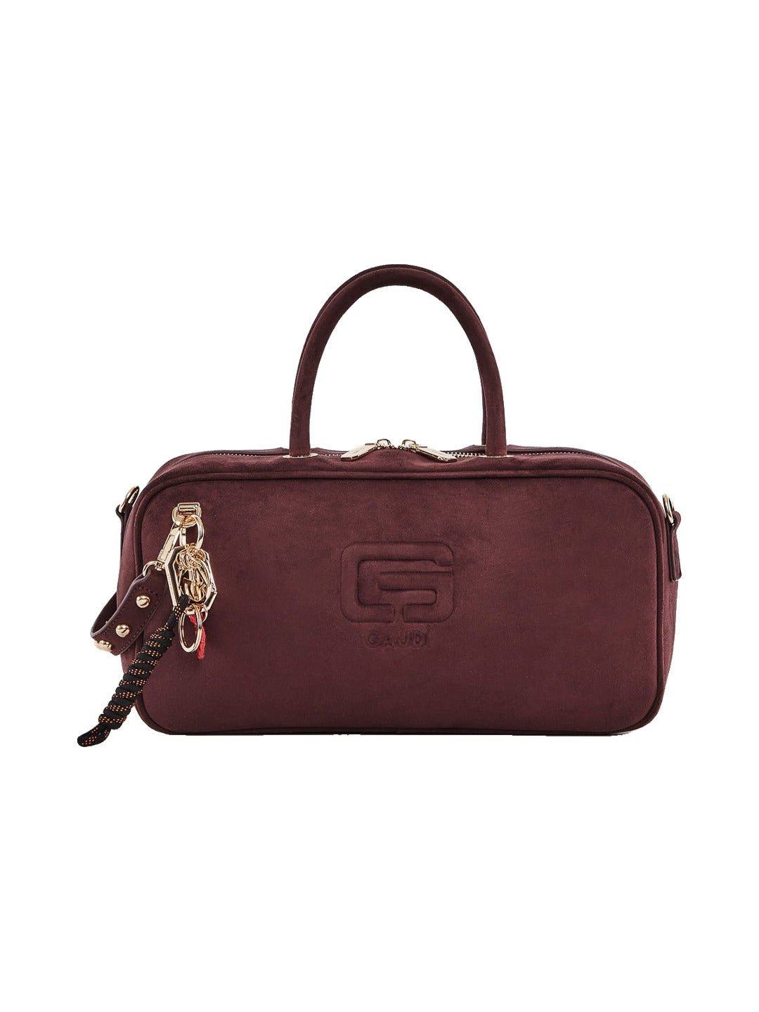 Gaudì - Borsa a mano bordeaux effetto suede - Donna - World Fashion