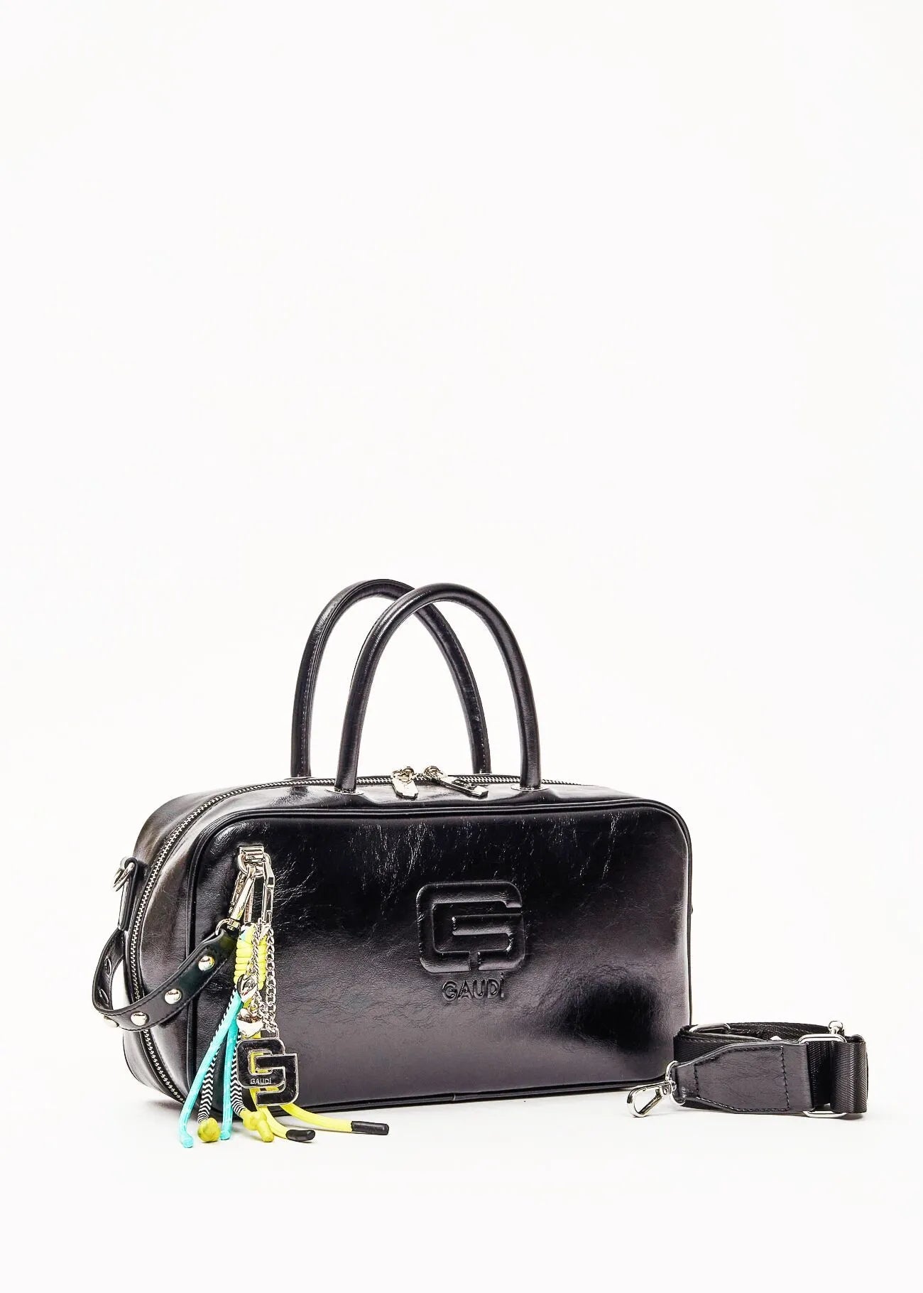 Gaudì - Borsa top handle con charms - Donna - World Fashion