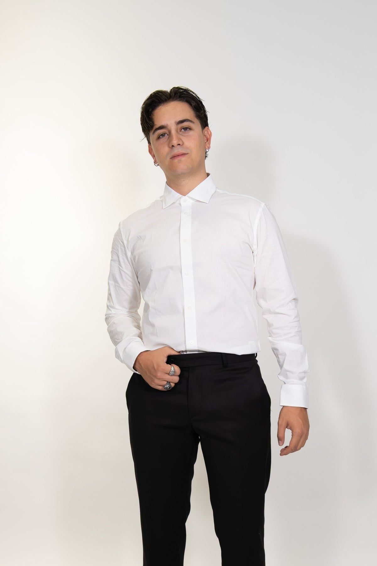 Gaudì - Camicia collo francese slim fit - Uomo - World Fashion