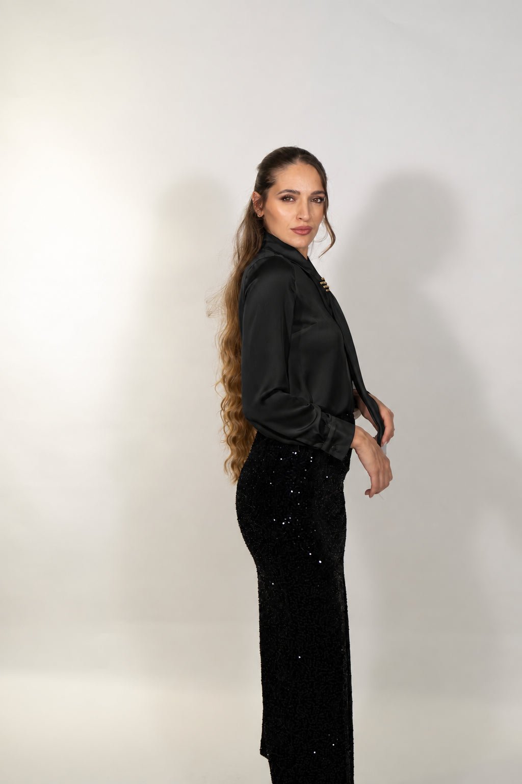 Gaudì - Camicia con foulard e anello - Donna - World Fashion