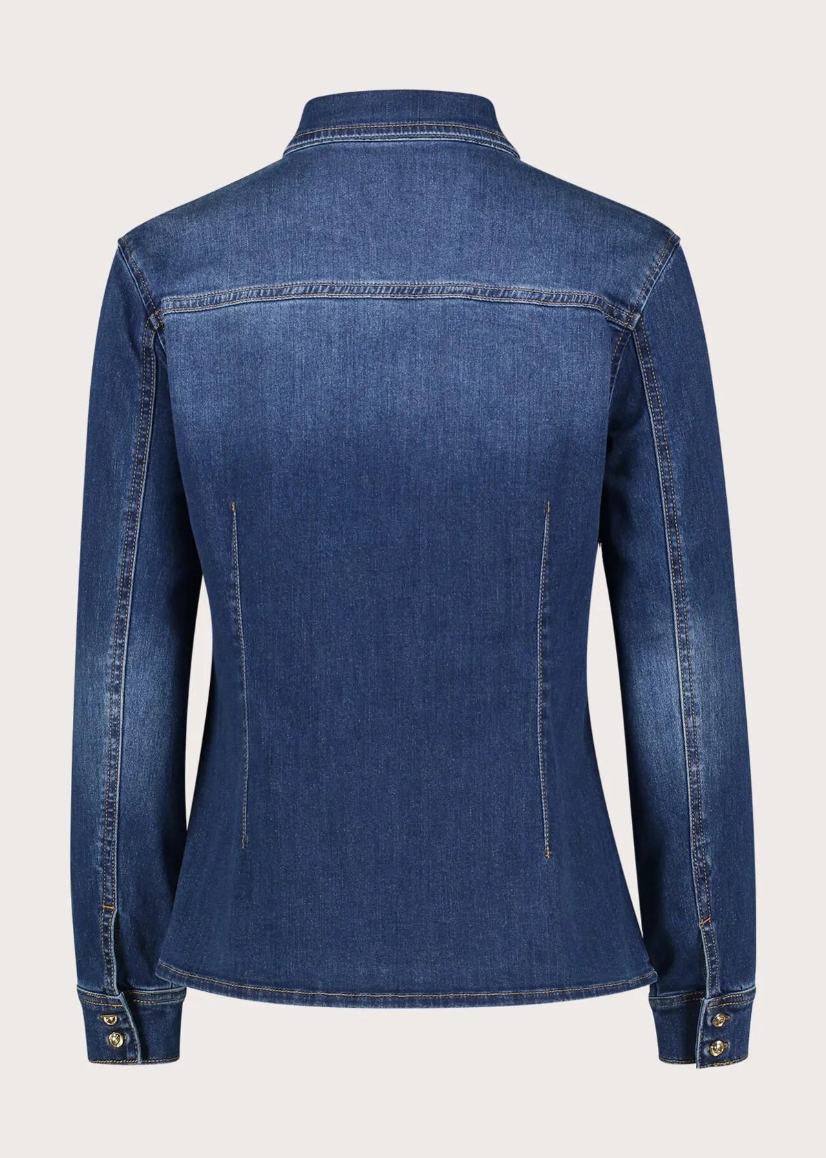 Gaudì - Camicia in denim elasticizzato - Donna - World Fashion