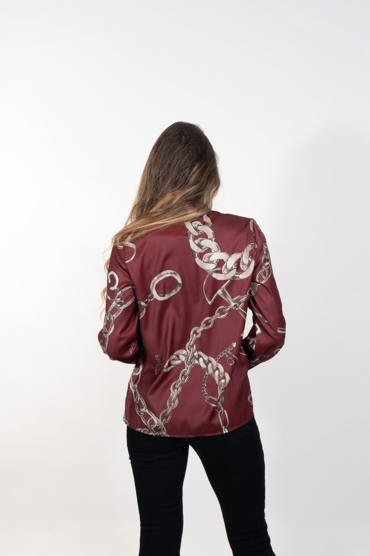 Gaudì - Camicia in raso con fiocco - Donna - World Fashion
