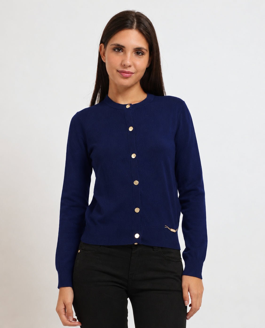 Gaudì - Cardigan con bottoni dorati - Donna - World Fashion