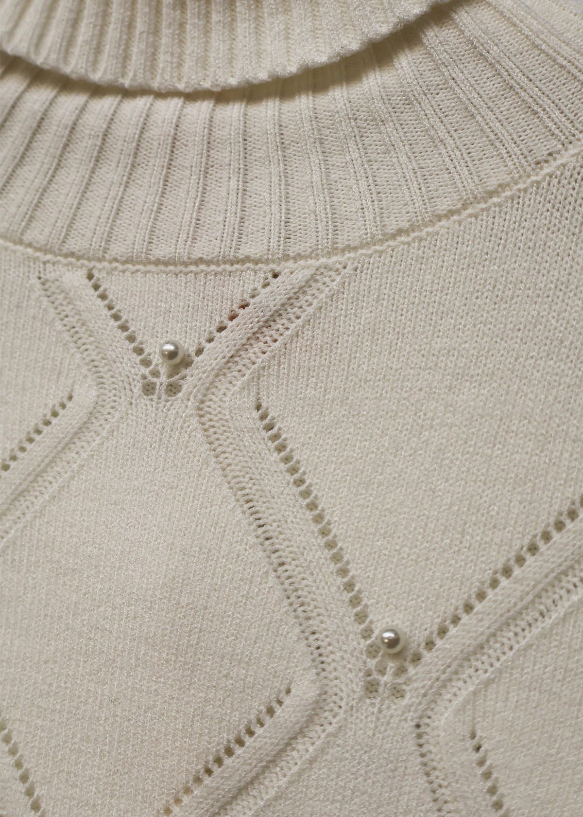 Gaudì - Dolcevita a rombi con strass - Donna - World Fashion