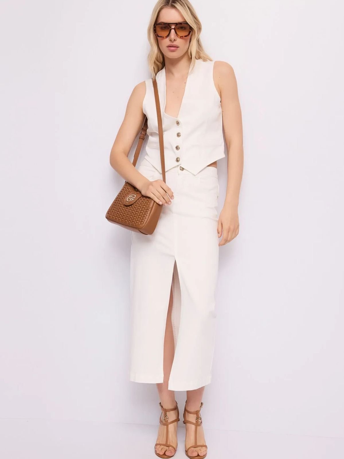 Gaudì - Gilet in twill - Donna - World Fashion