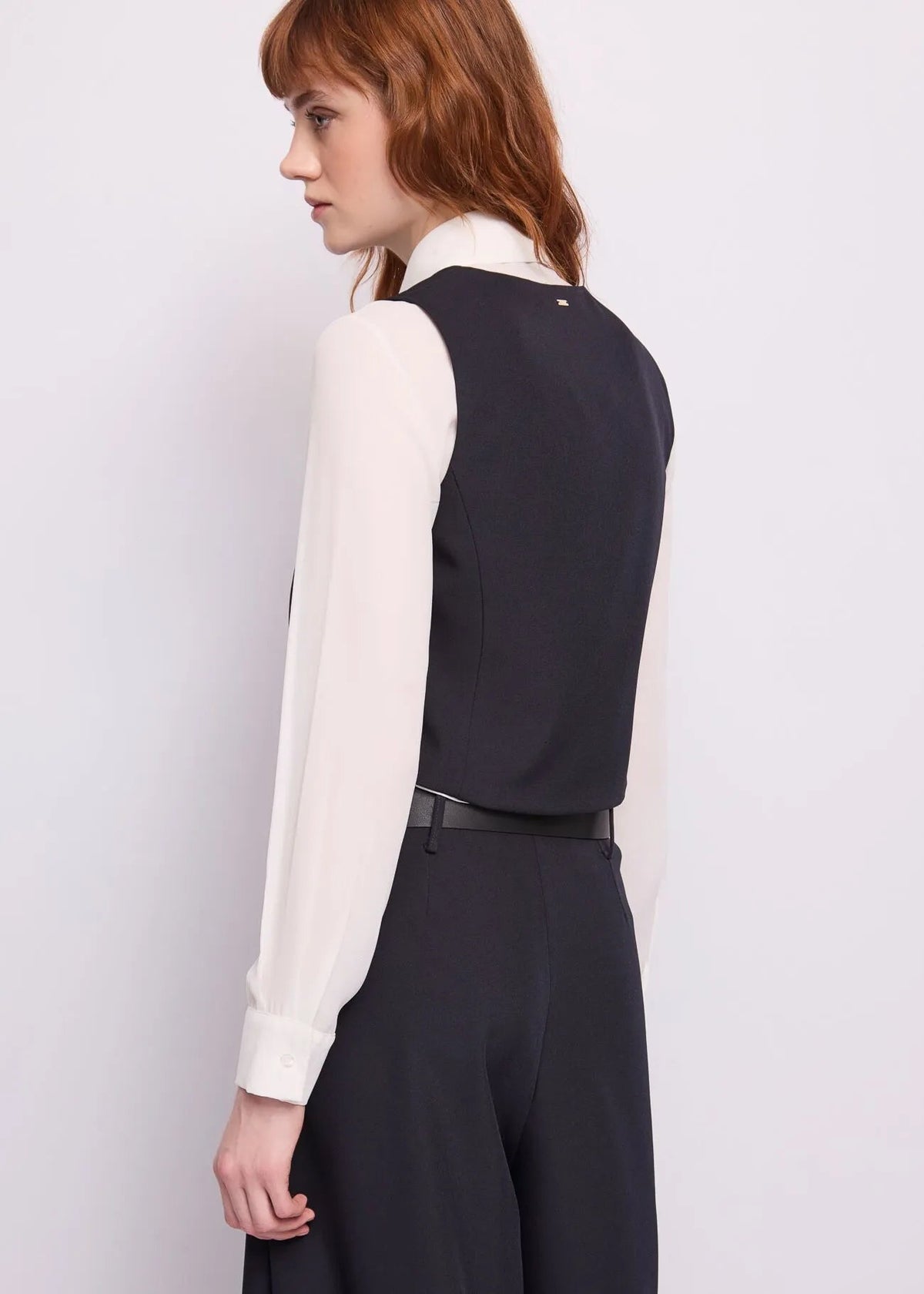 Gaudì - Gilet monopetto con scollo a V - Donna - World Fashion
