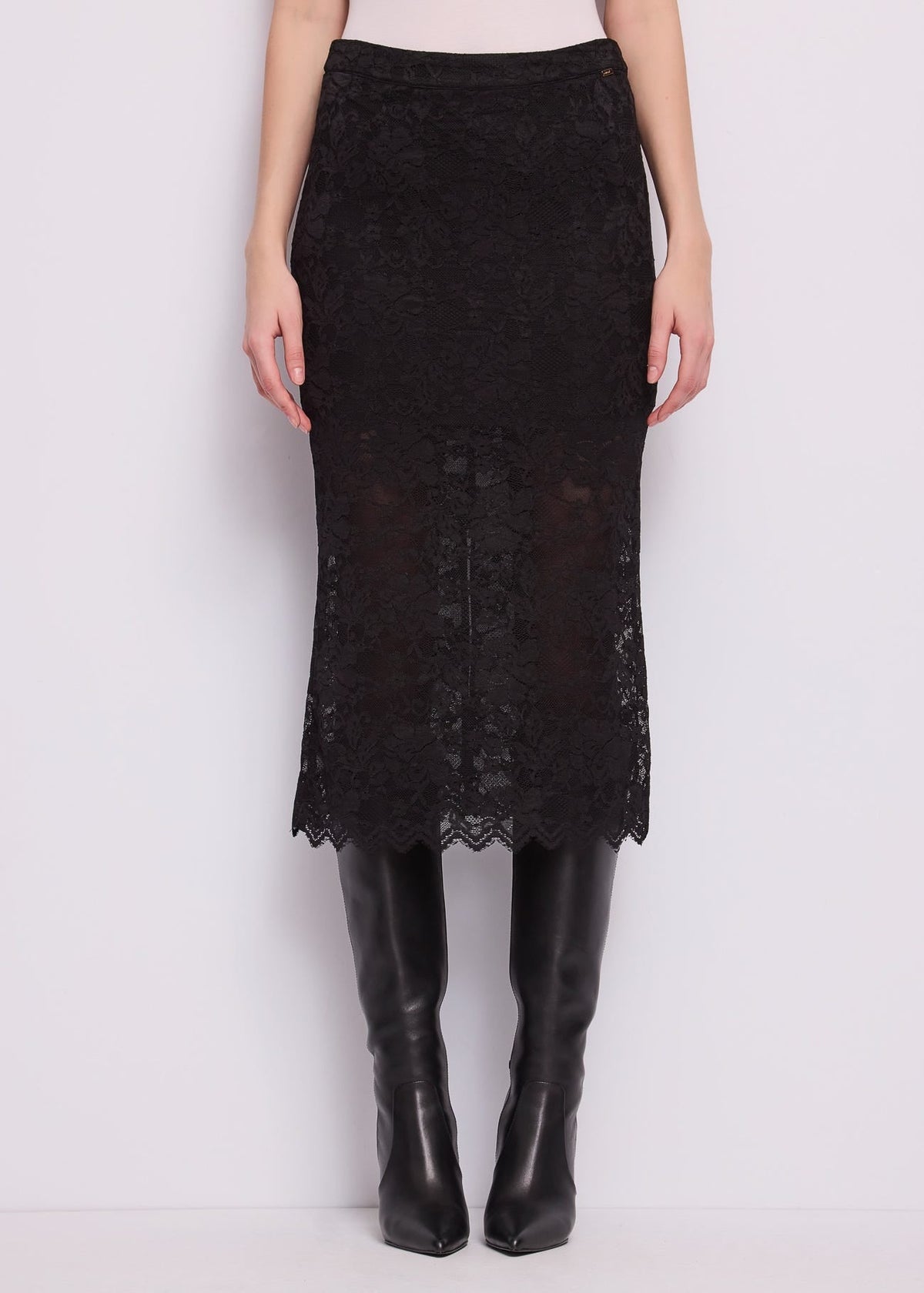 Gaudì - Gonna longuette in pizzo - Donna - World Fashion