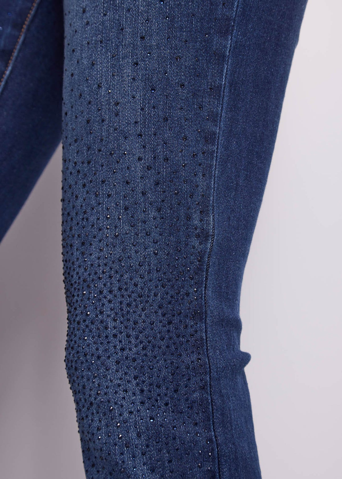 Gaudì - Jeans bootcut con strass - Donna - World Fashion