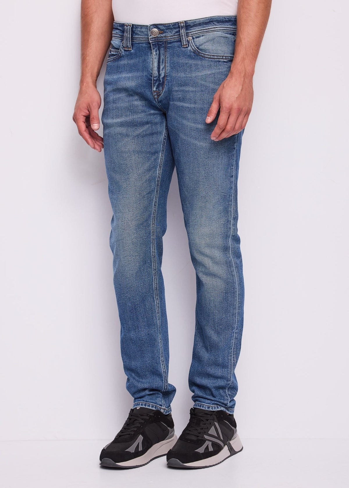 Gaudì - Jeans slim fit effetto vintage - Uomo - World Fashion