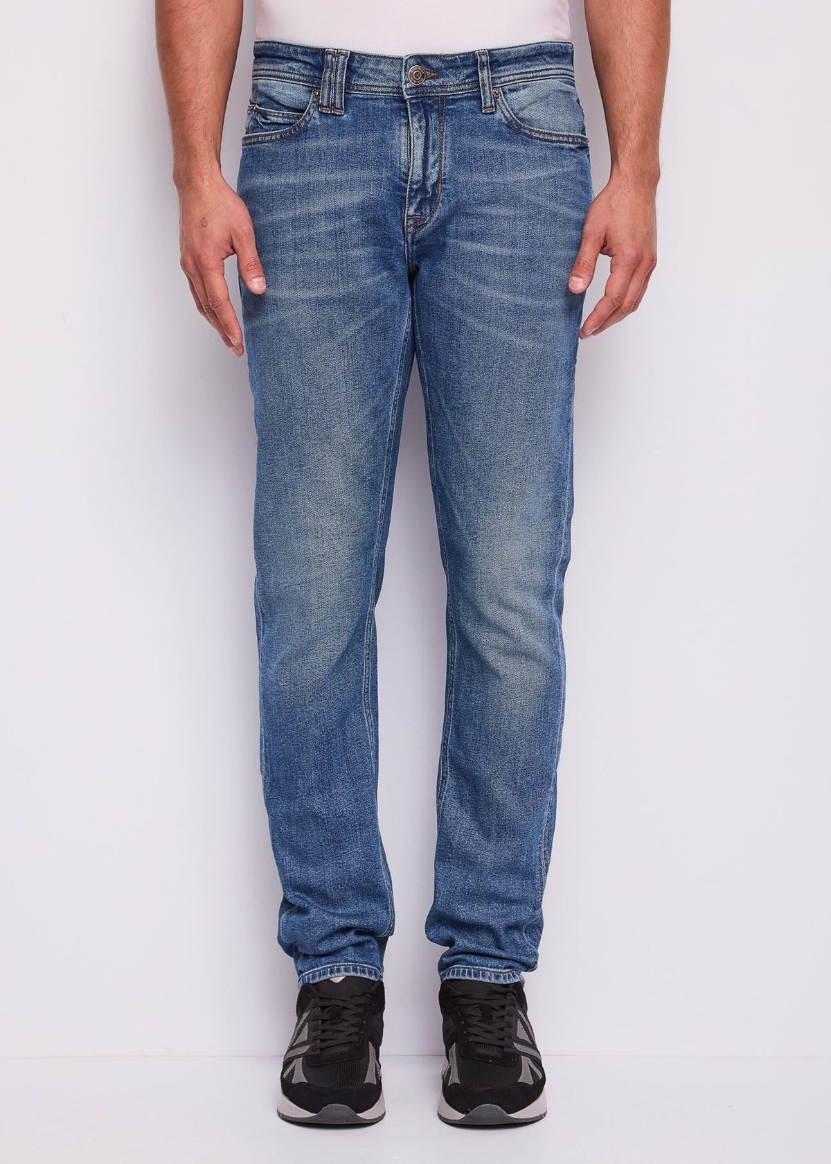 Gaudì - Jeans slim fit effetto vintage - Uomo - World Fashion