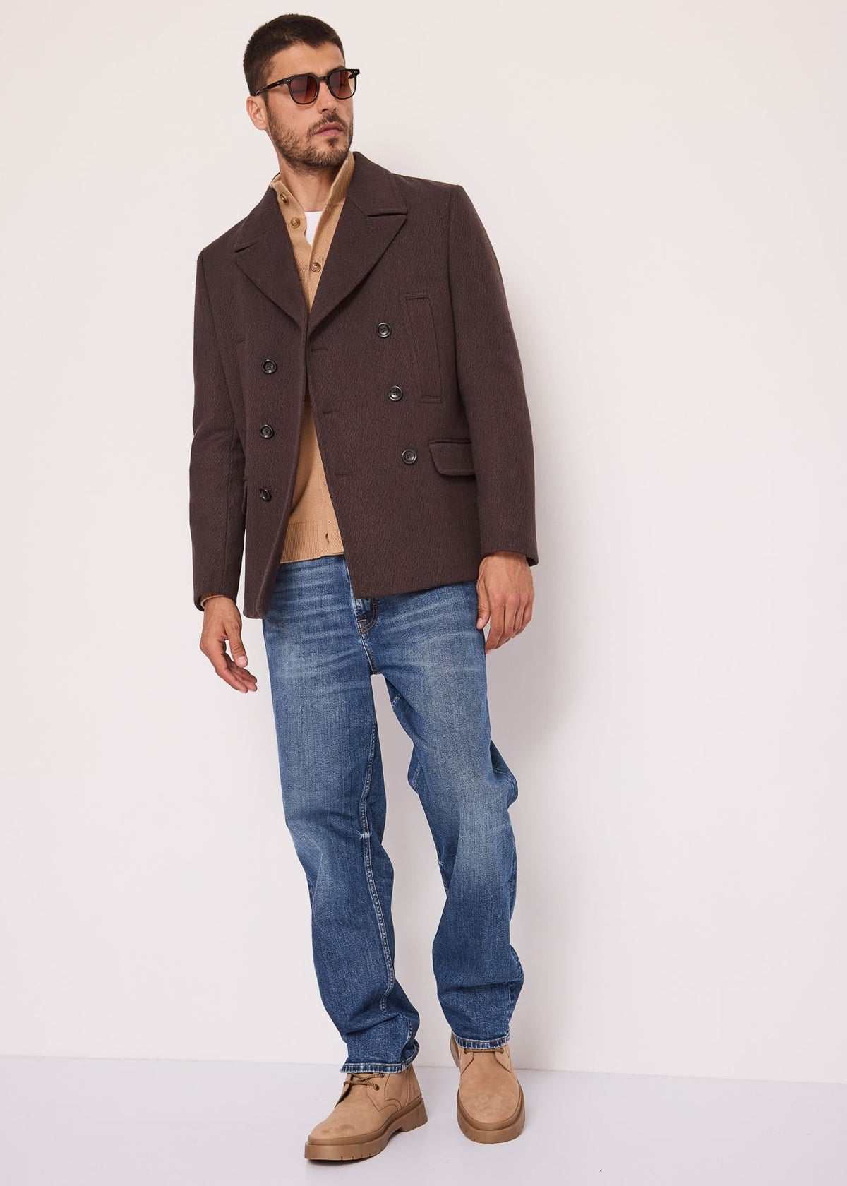 Gaudì - Jeans straight fit effetto used - Uomo - World Fashion