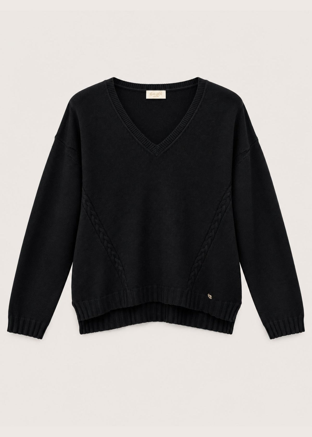 Gaudì - Maglia con scollo a V - Donna - World Fashion