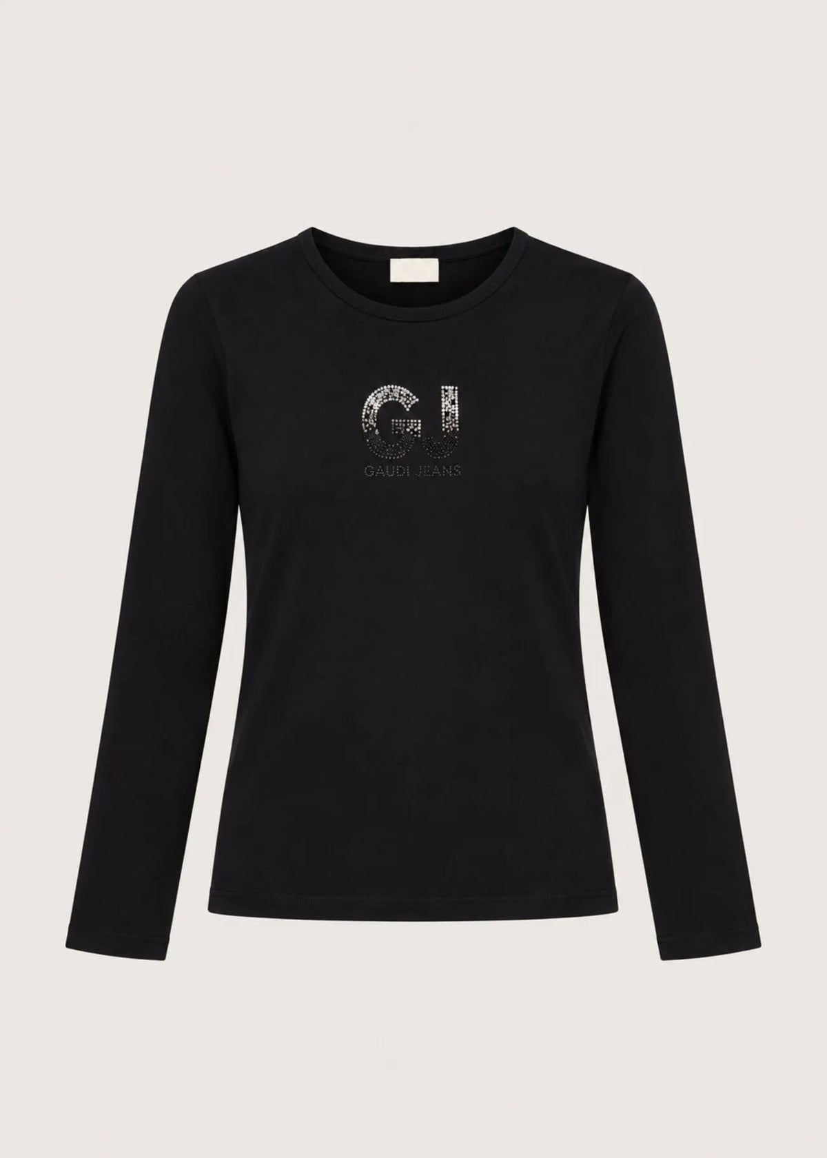 Gaudì - Maglia girocollo con strass - Donna - World Fashion