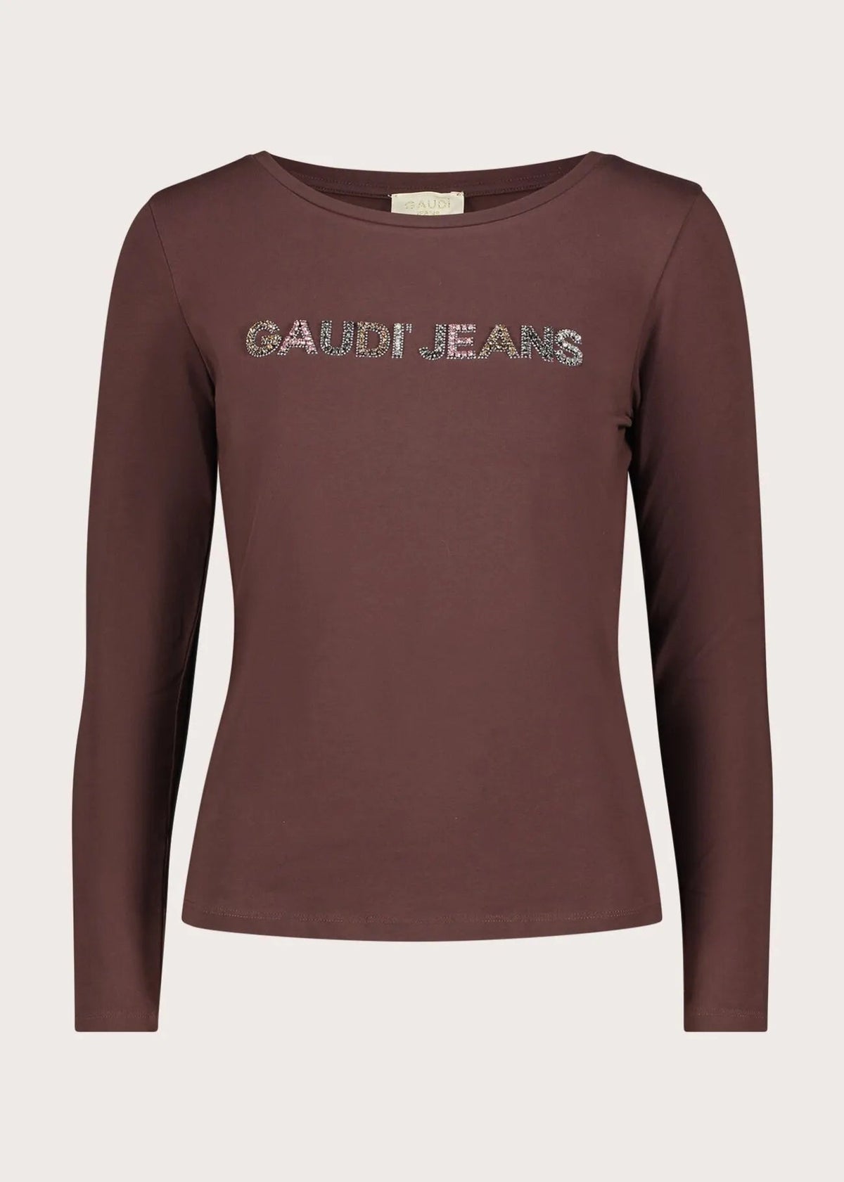 Gaudì - Maglia girocollo in jersey di cotone - Donna - World Fashion