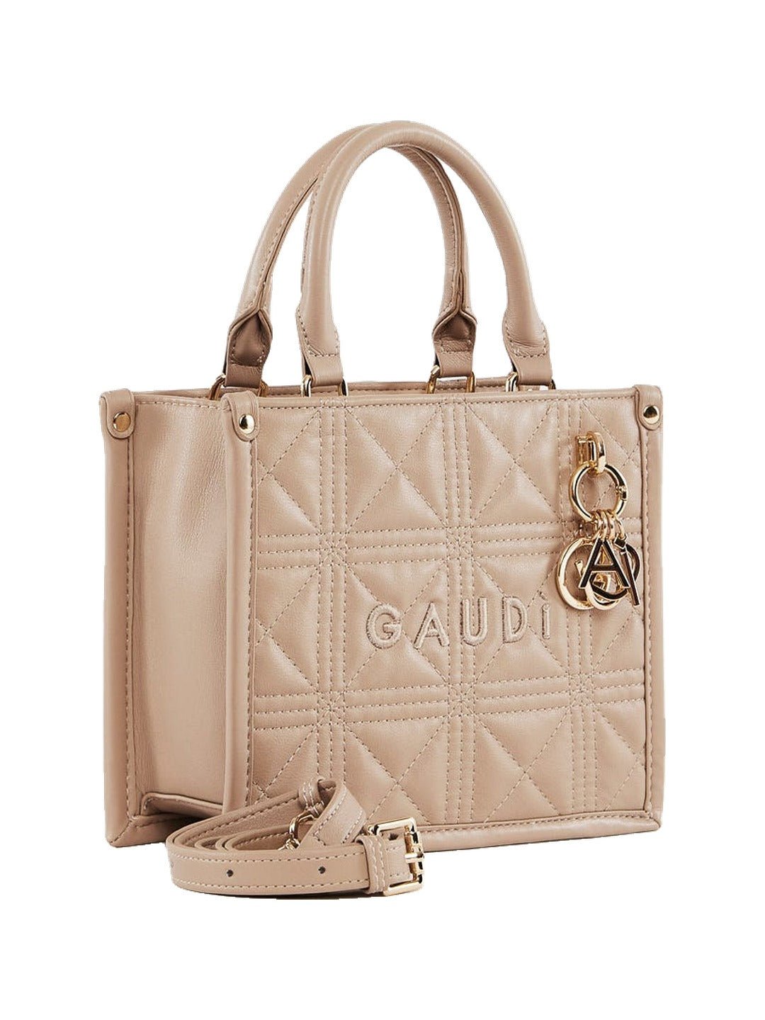 Gaudì - Mini shopping bag matelassé con charm - Donna - World Fashion