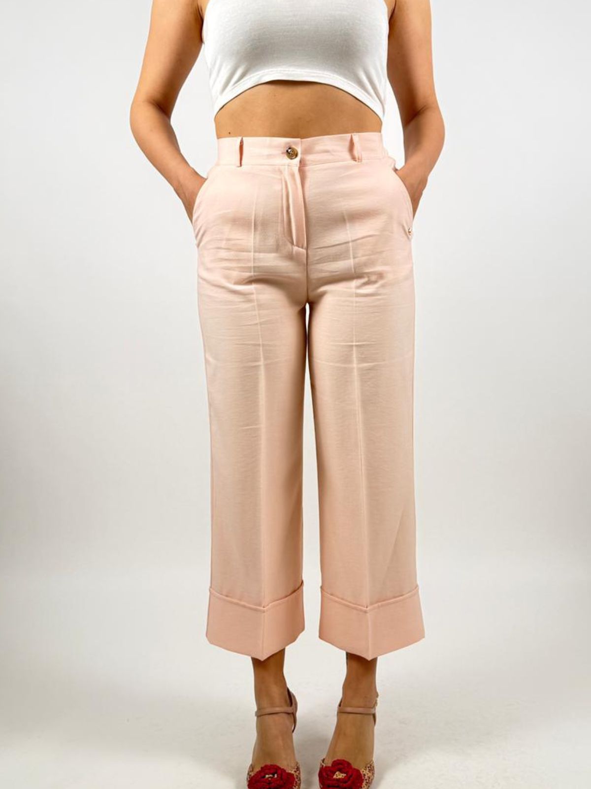 Gaudì - pantalone cropped - Donna - World Fashion