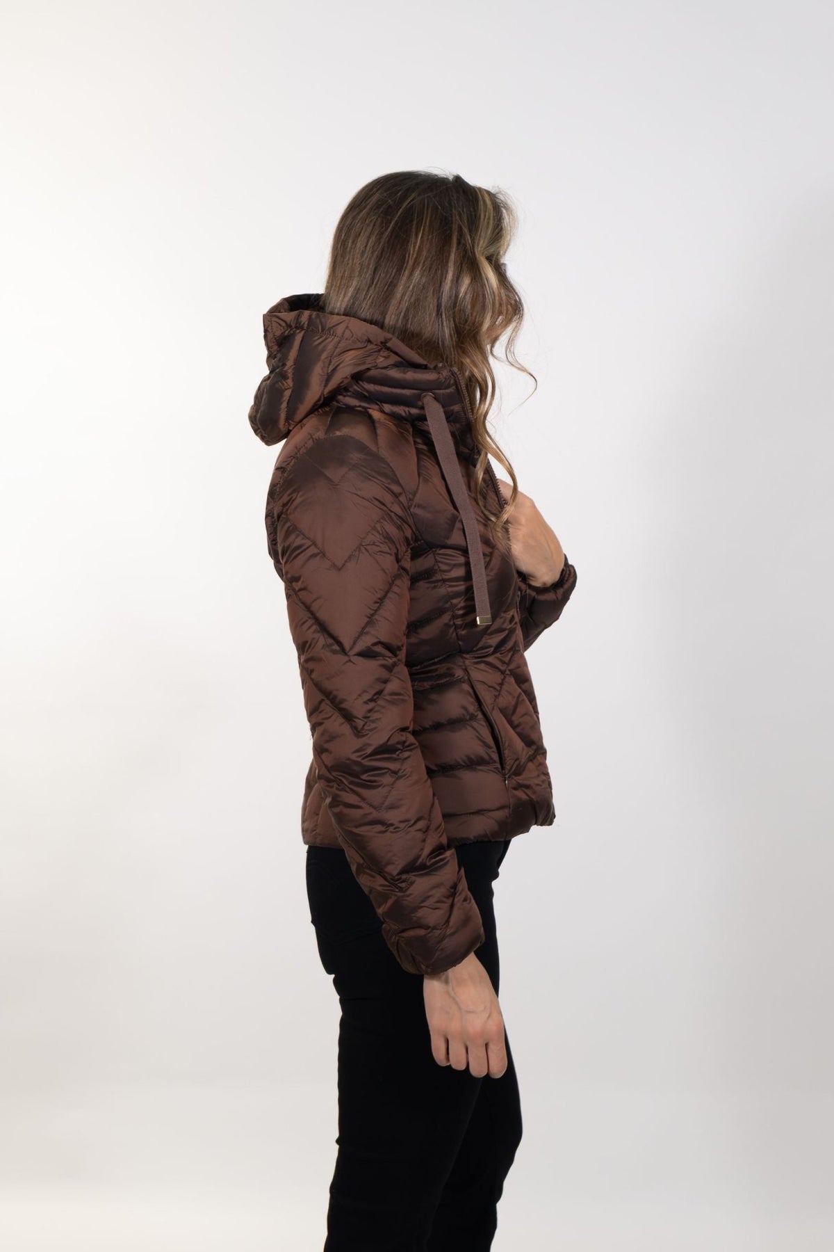 Gaudì - Piumino in nylon con cappuccio - Donna - World Fashion
