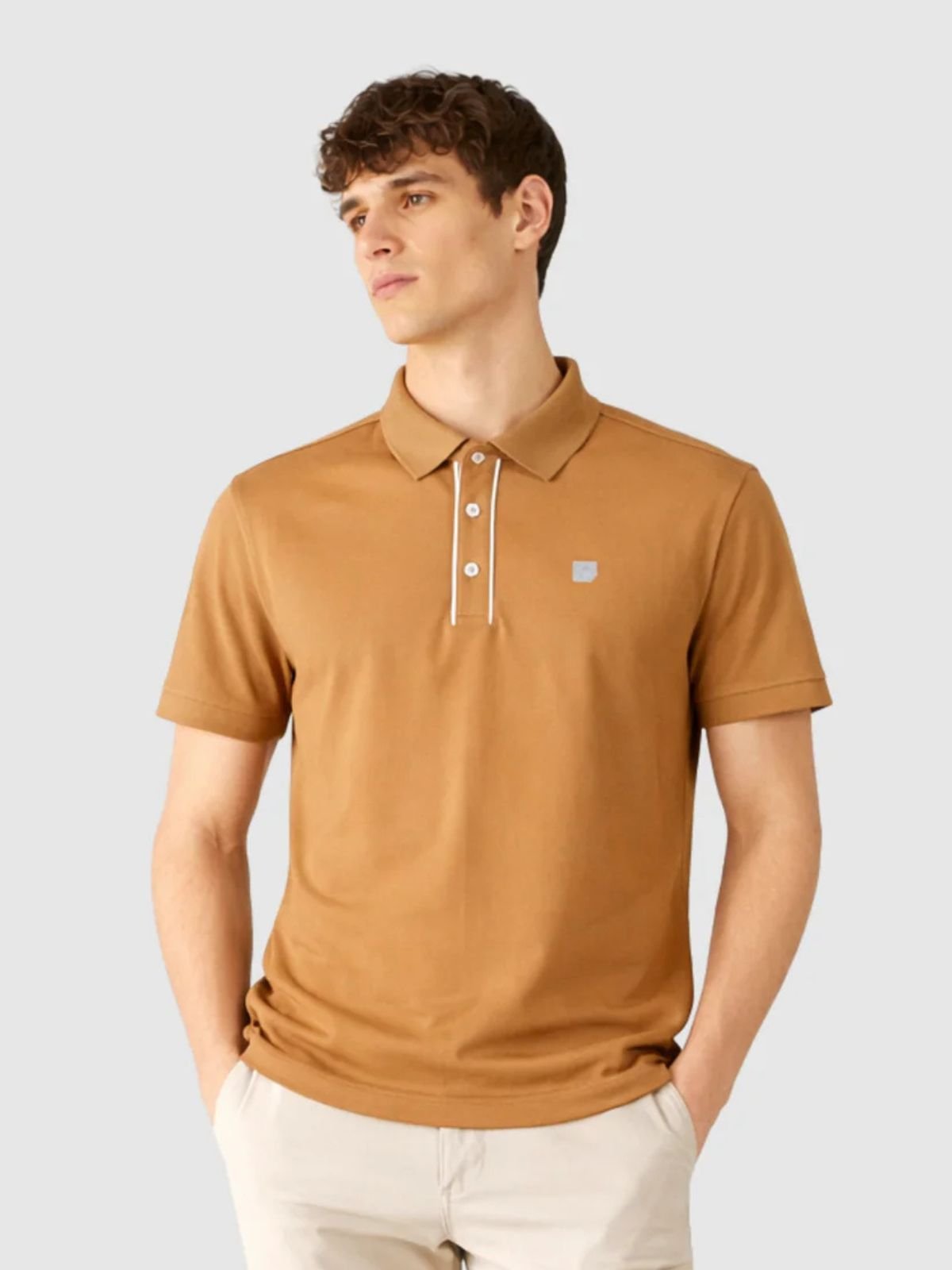 Gaudì - Polo maniche corte con bottoni in madre perla - Uomo - World Fashion