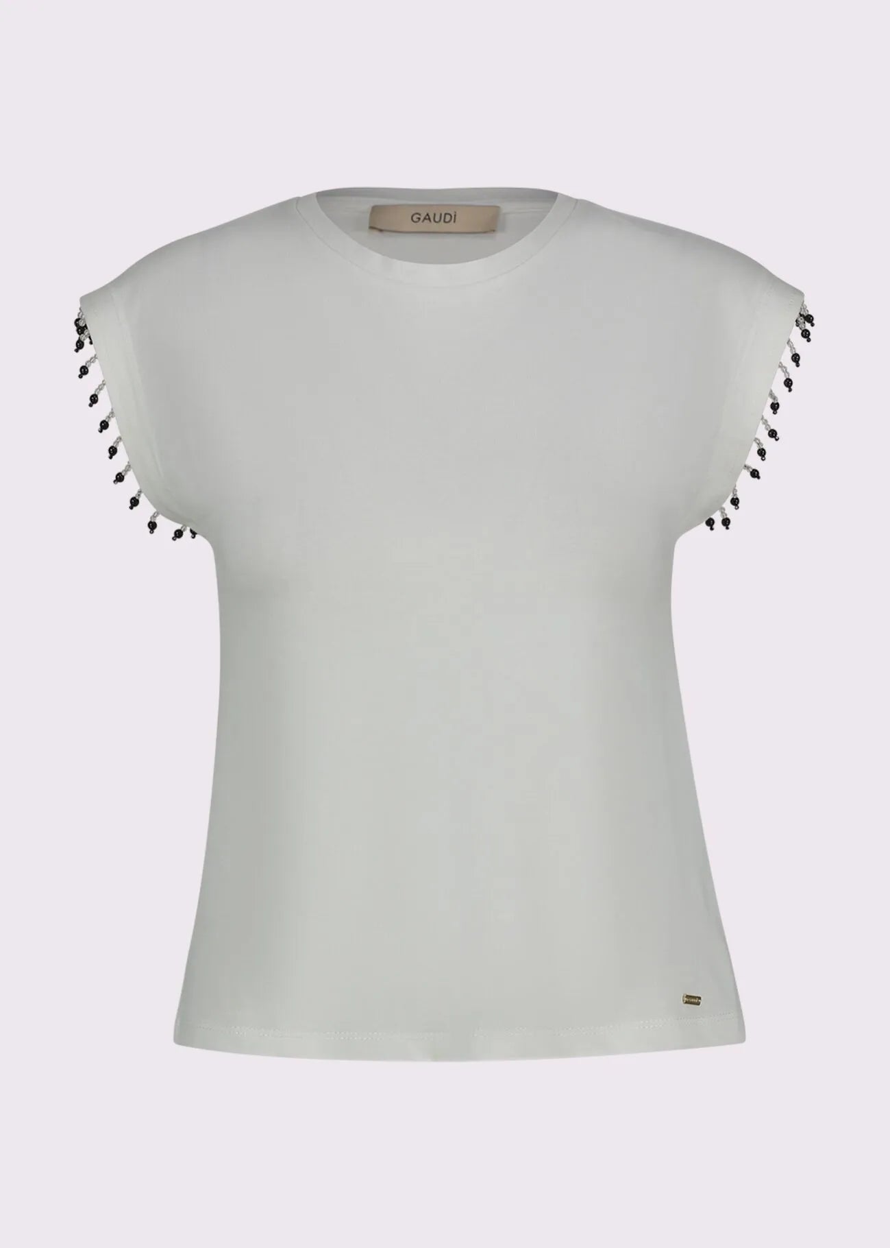 Gaudì - T-Shirt con frange gioiello - Donna - World Fashion