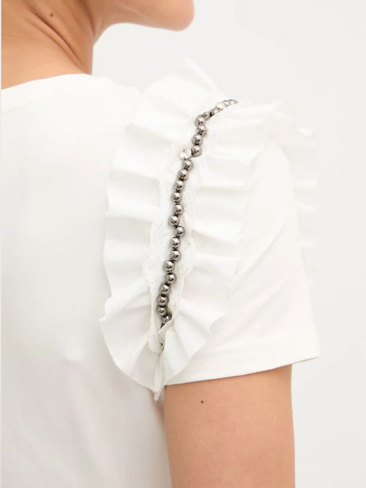 Gaudì - T-shirt con strass - Donna - World Fashion