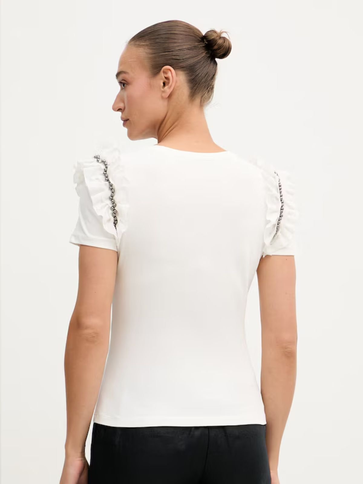 Gaudì - T-shirt con strass - Donna - World Fashion