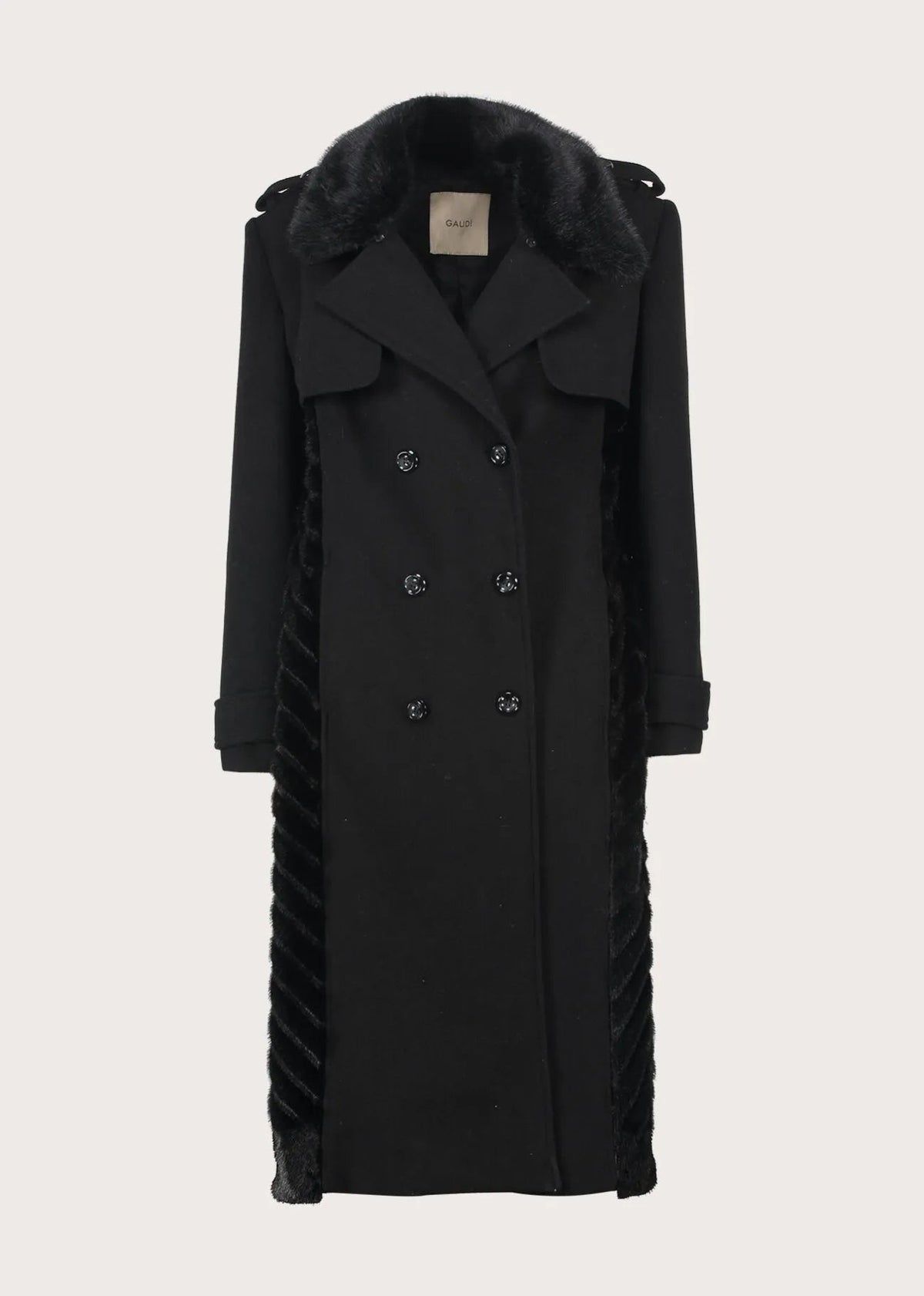Gaudì - Trench doppiopetto in panno - Donna - World Fashion
