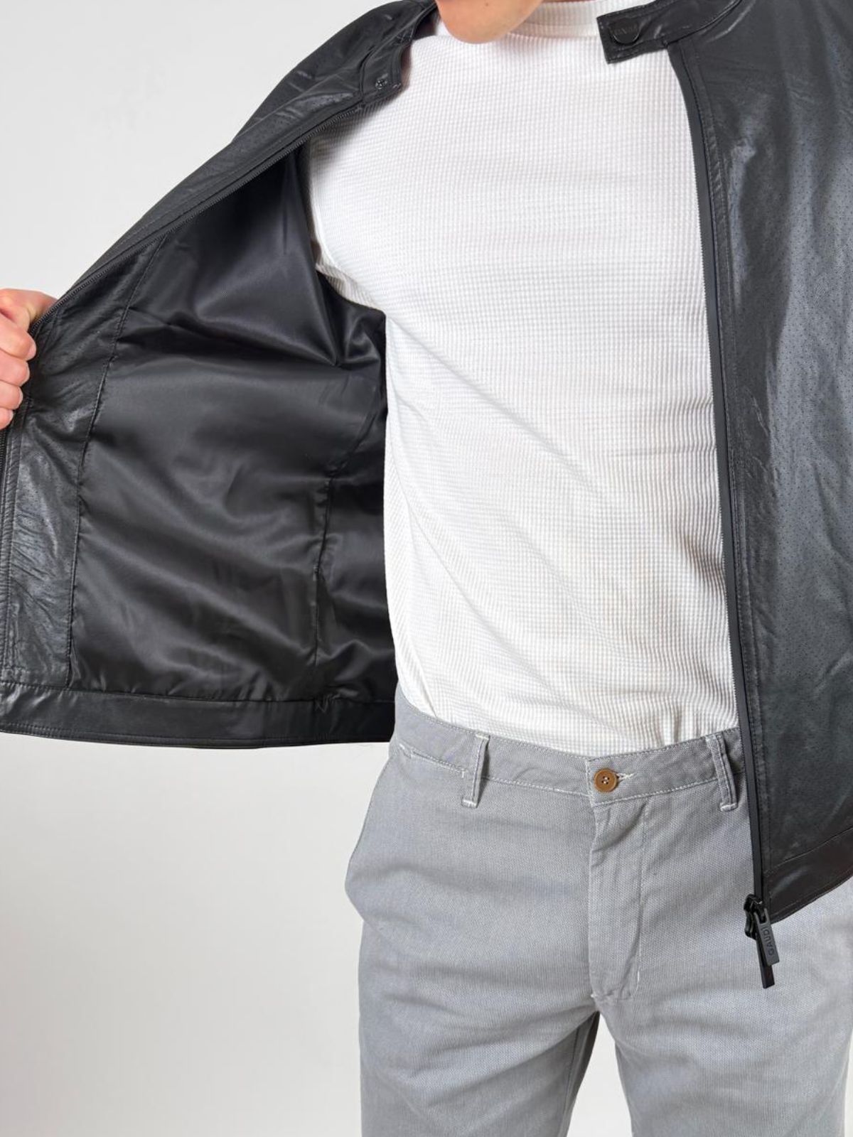 Giacca biker in similpelle Uomo - Gaudì Jeans - World Fashion