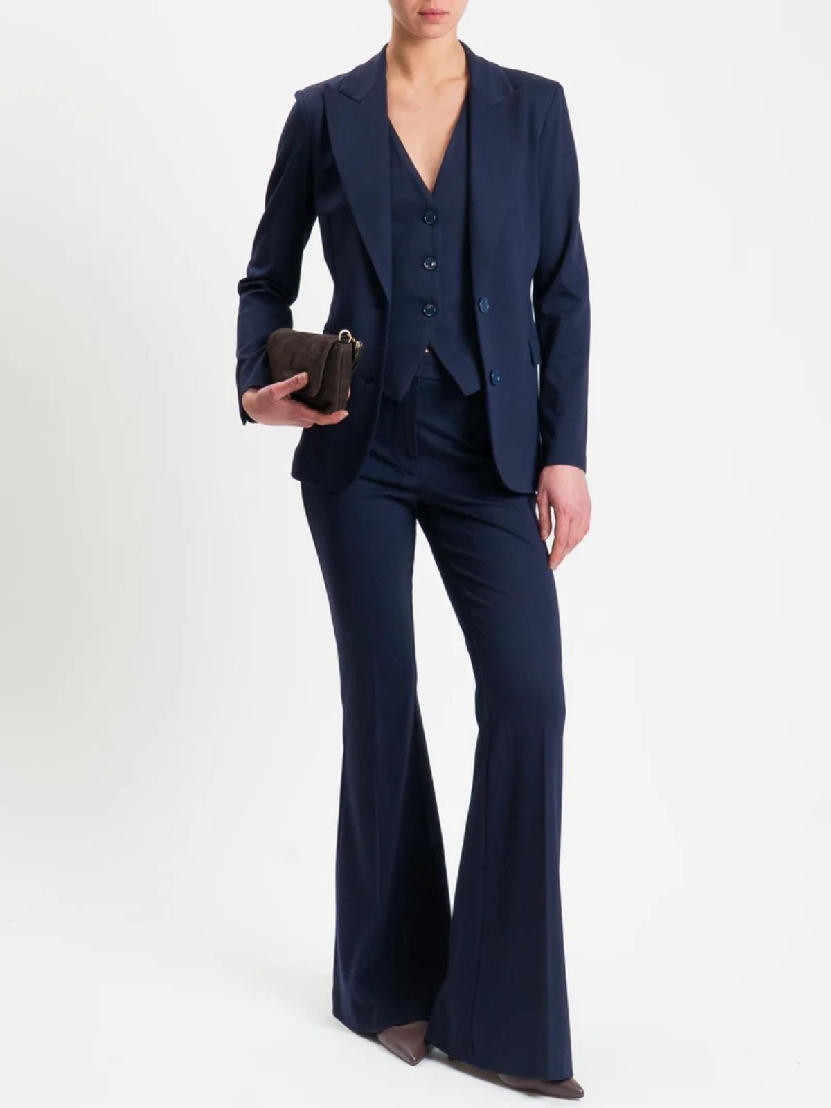 Giacca in punto milano monopetto Donna - Vicolo - World Fashion