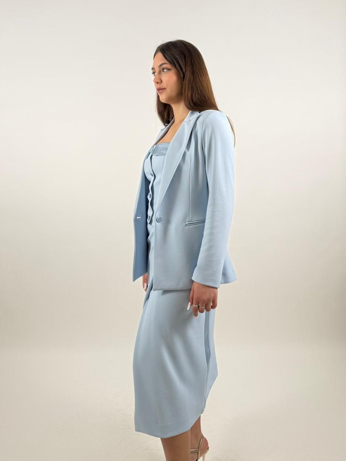 Giacca regolare scollo a rever classico Donna - Vicolo - World Fashion