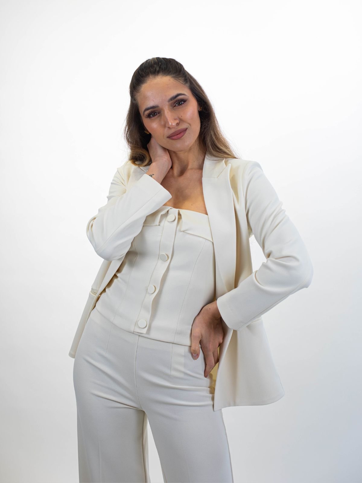 Giacca regolare scollo a rever classico Donna - Vicolo - World Fashion