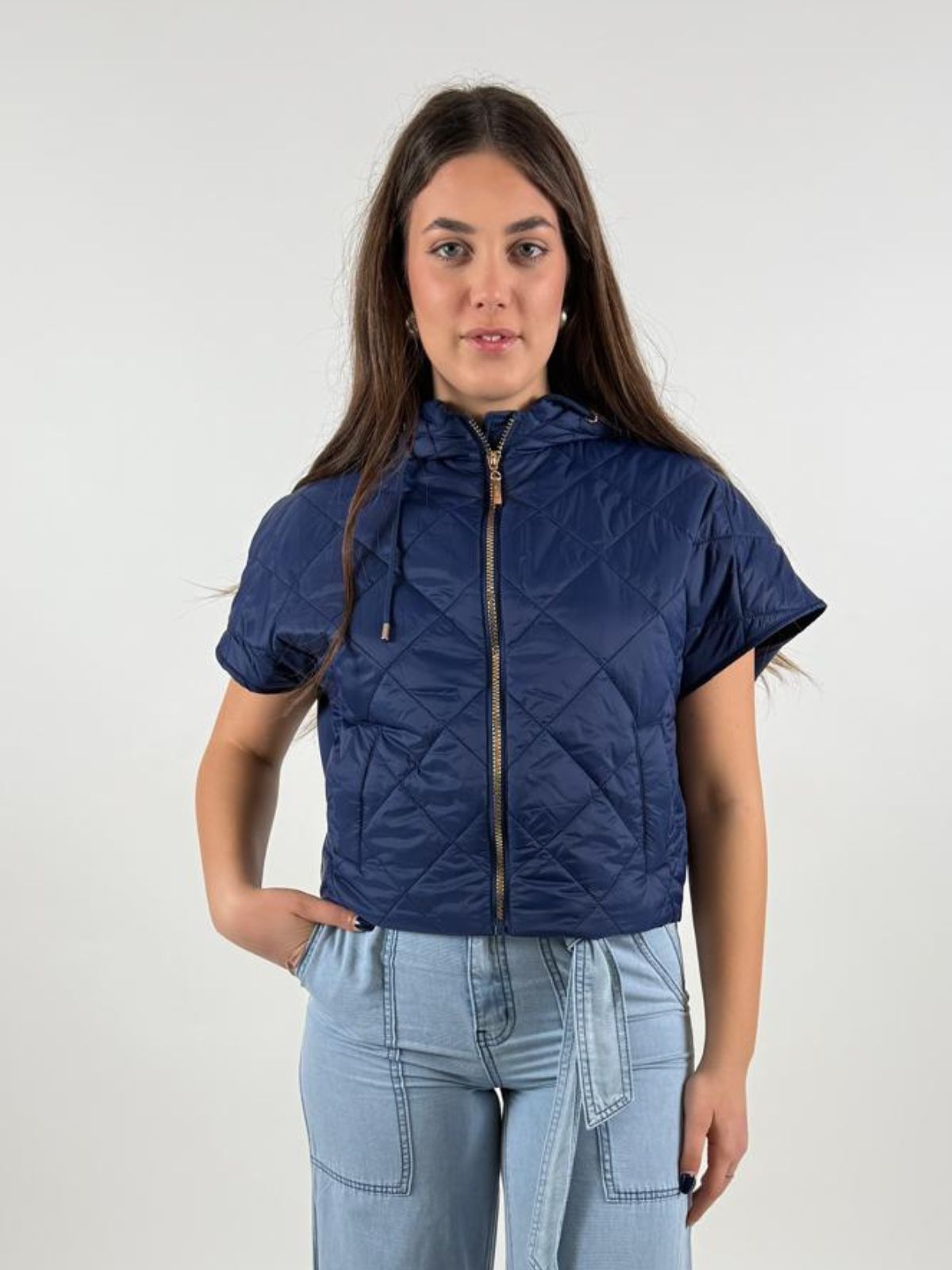 Giacca trapuntata con cappuccio Donna - Gaudì Jeans - World Fashion