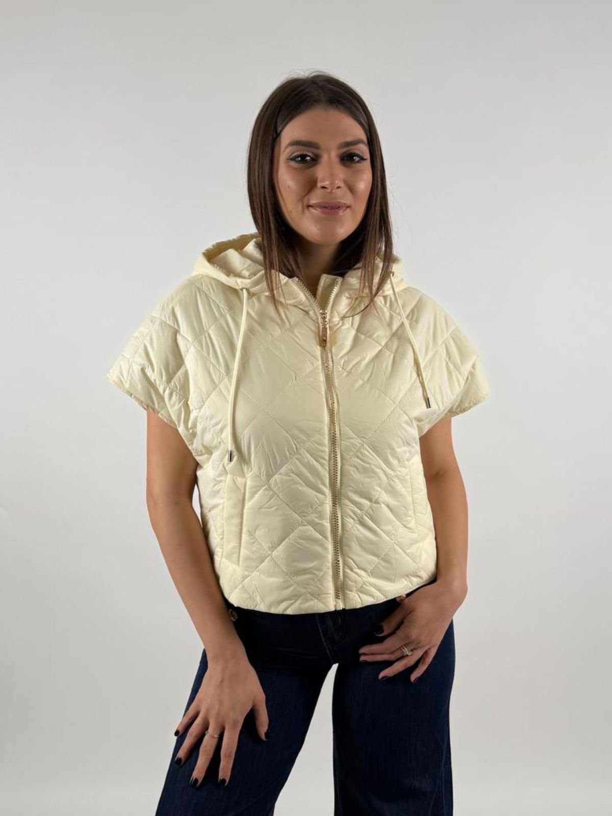 Giacca trapuntata con cappuccio Donna - Gaudì Jeans - World Fashion