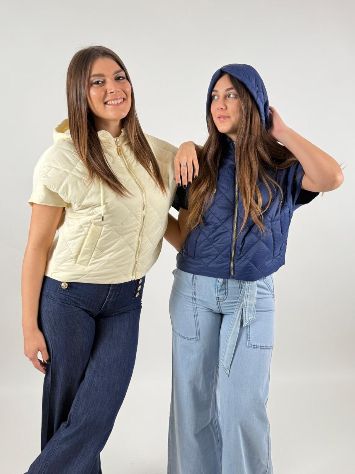 Giacca trapuntata con cappuccio Donna - Gaudì Jeans - World Fashion