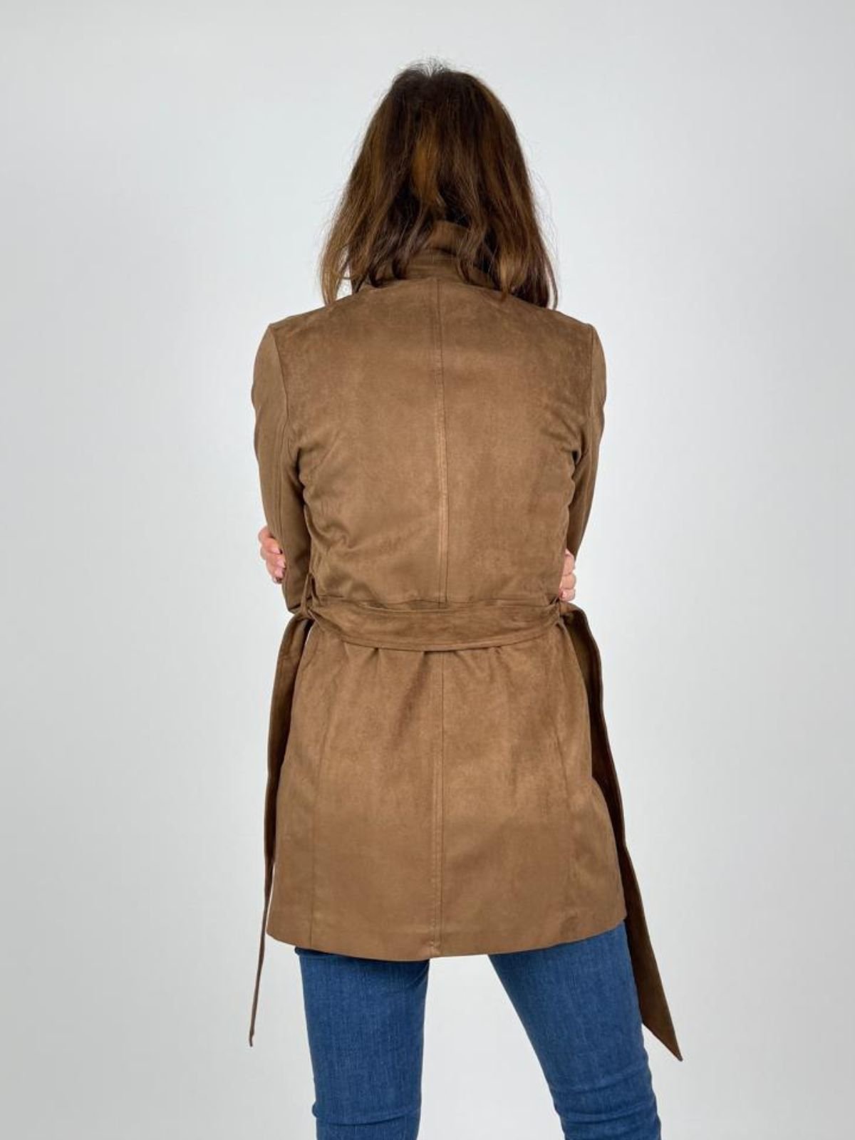 Giacca Trench Con Cintura,Tess. Softshell Donna - Yes Zee - World Fashion