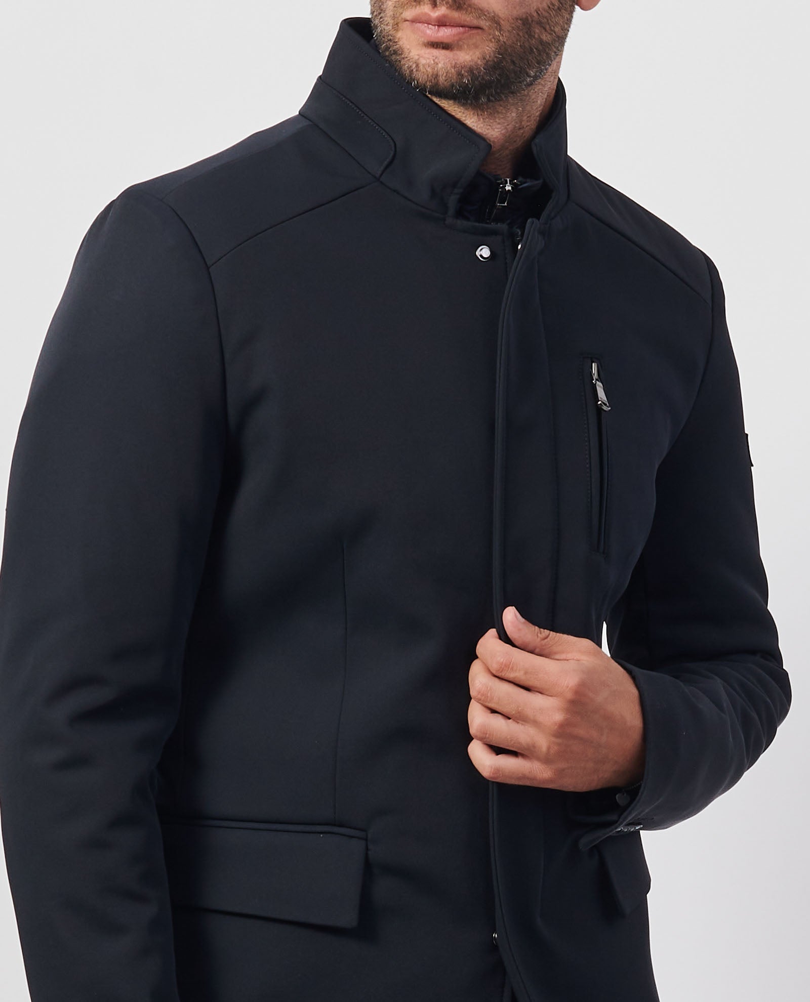 Giacca Uomo Con Finto Gilet Staccabile Uomo - Yes Zee - World Fashion