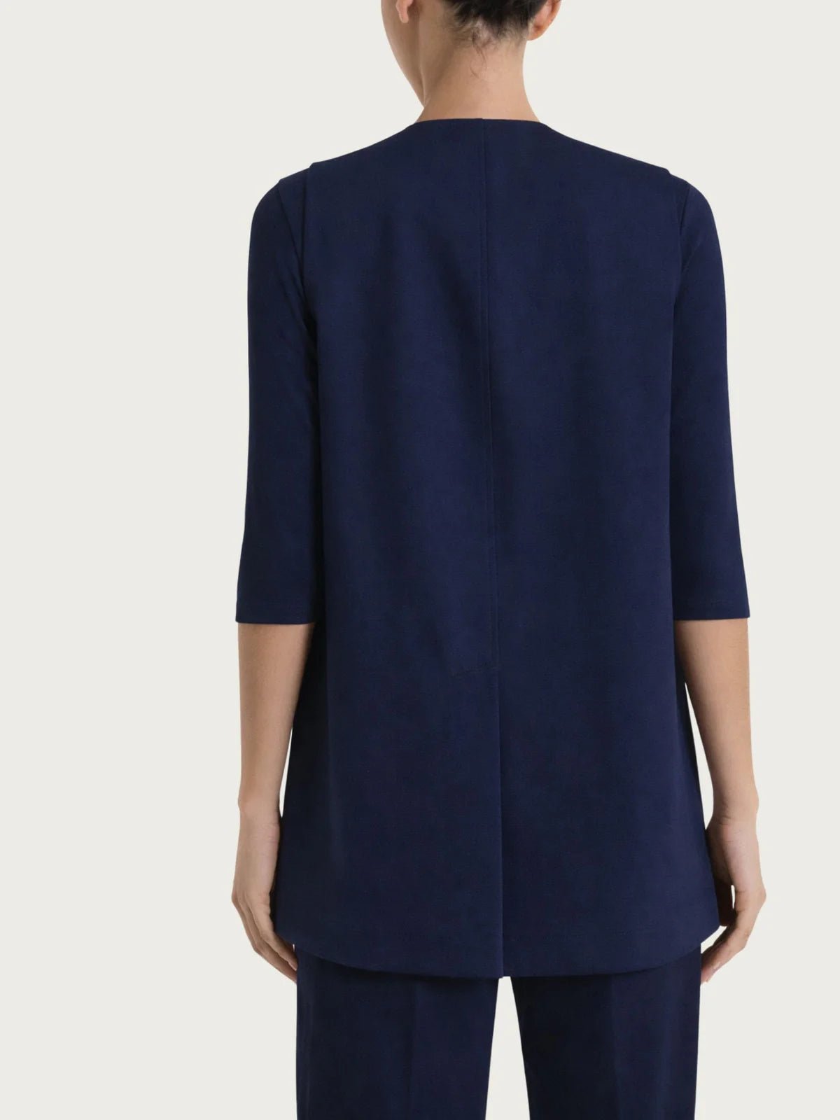 Gilet aperto in Compact Light Donna - Ragno - World Fashion