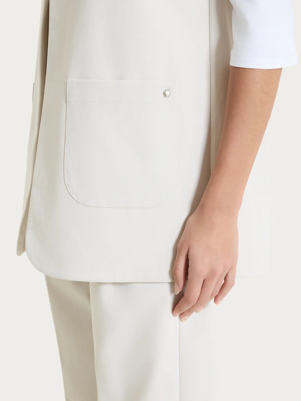 Gilet aperto in Compact Light Donna - Ragno - World Fashion