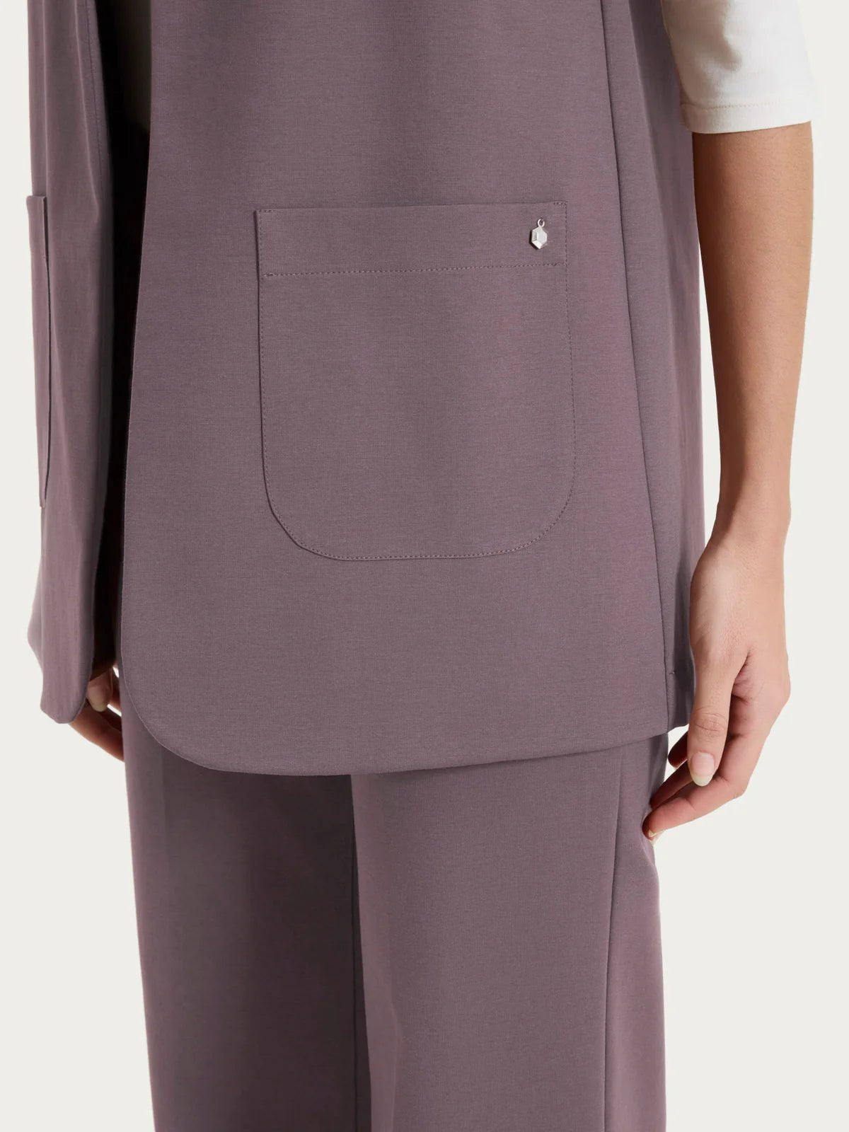Gilet aperto in Compact Light Donna - Ragno - World Fashion