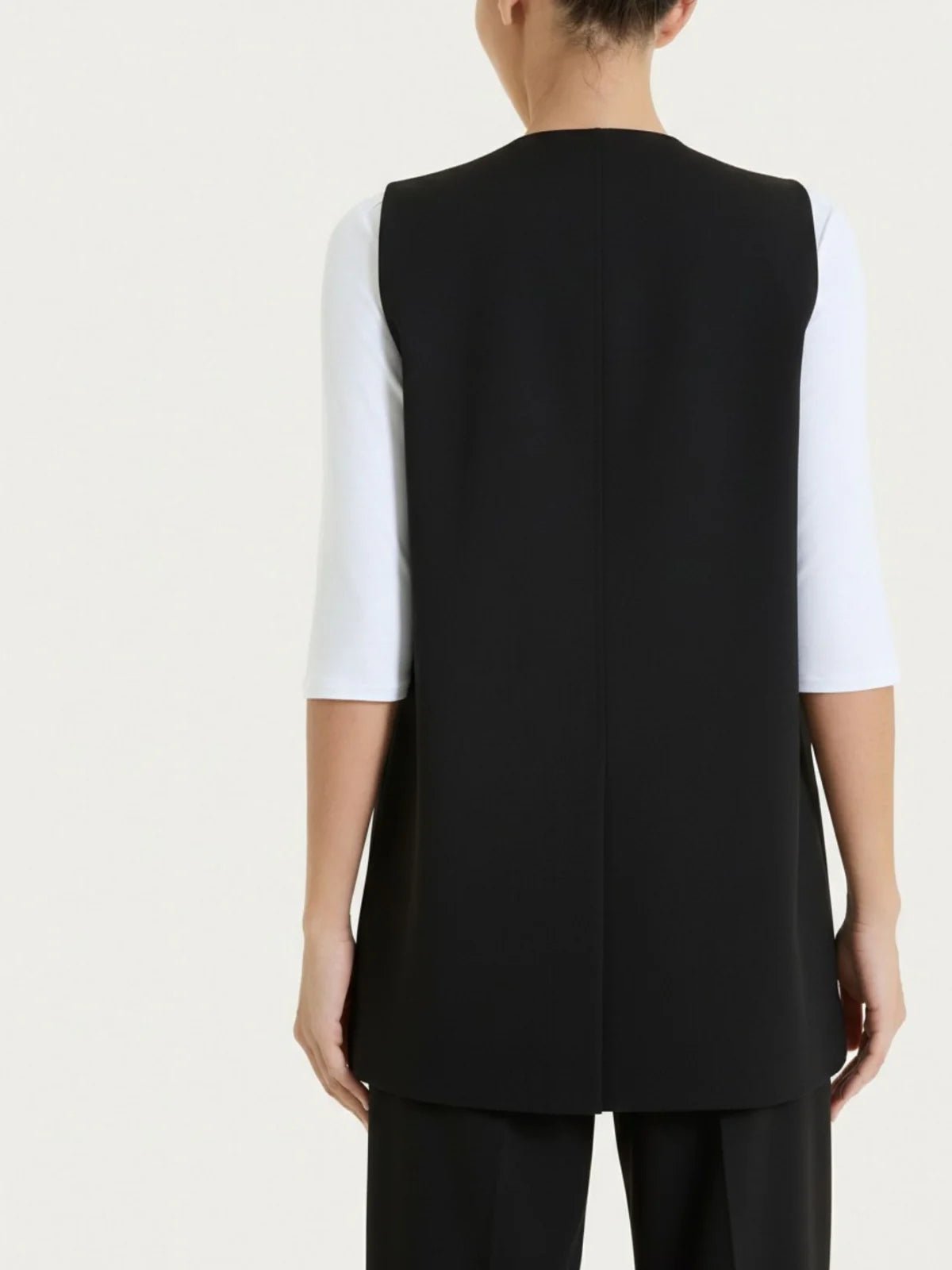 Gilet aperto in Compact Light Donna - Ragno - World Fashion