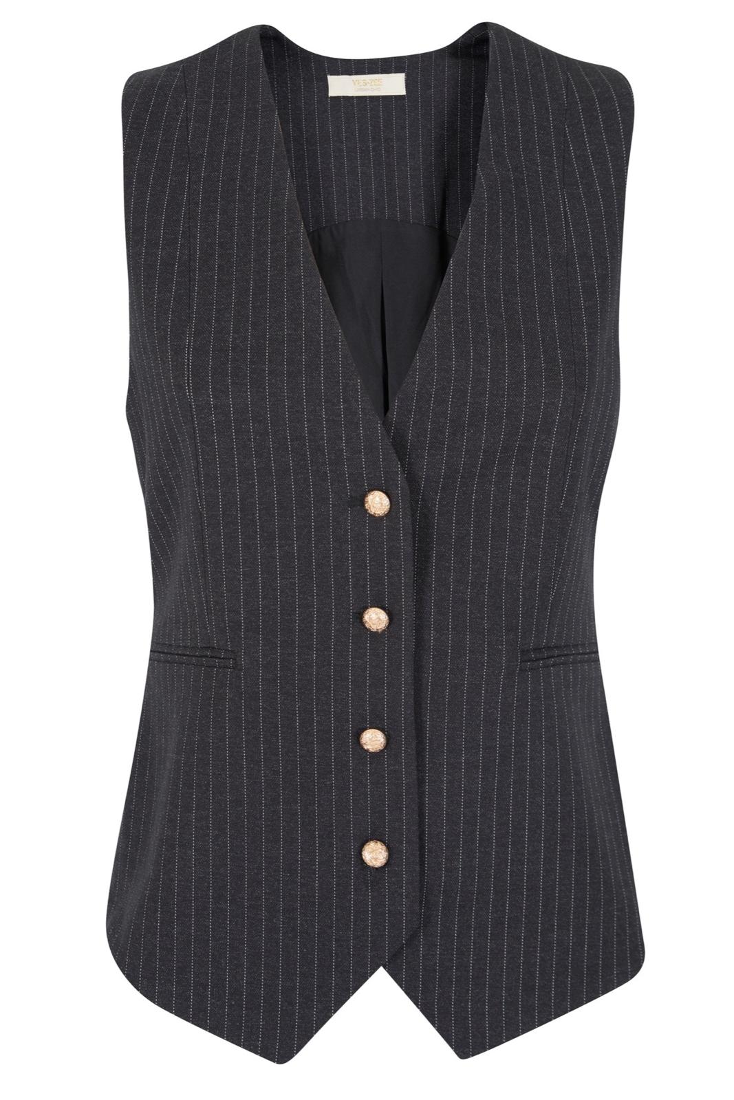 Gilet gessato Donna - Yes Zee - World Fashion