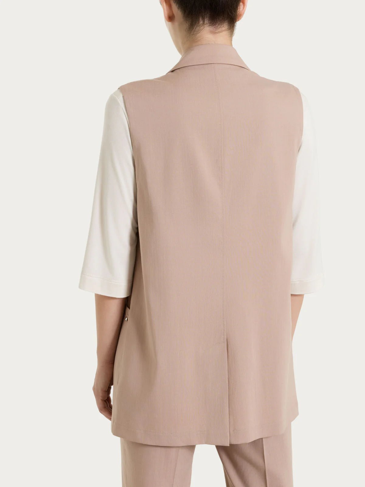 Gilet lungo in Super Natural Donna - Ragno - World Fashion