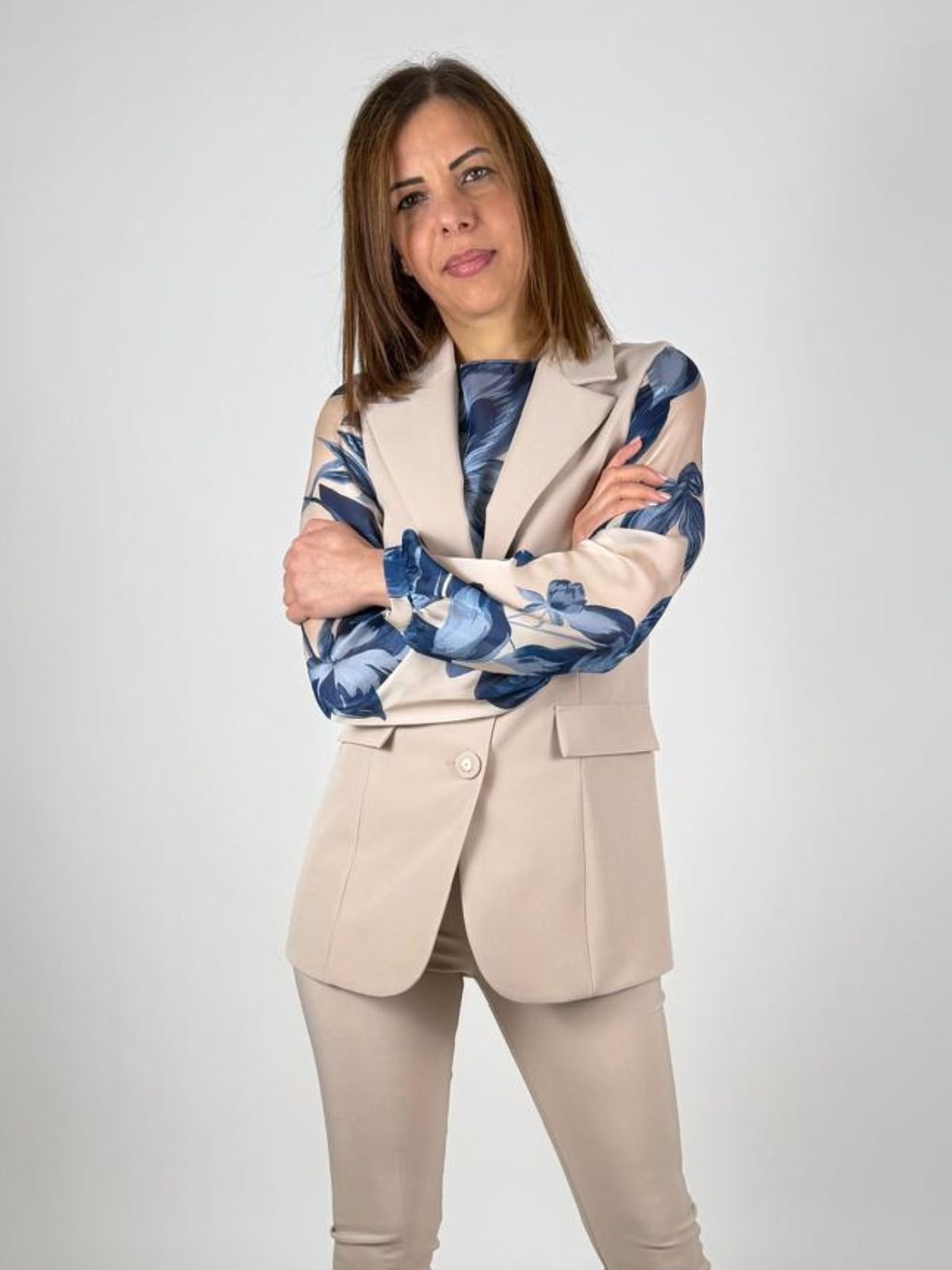 Gilet monopetto con revers a lancia Donna - Rinascimento - World Fashion