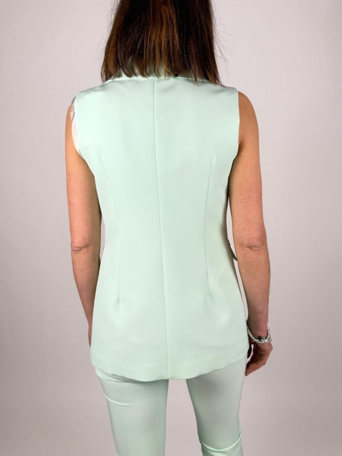 Gilet monopetto con revers a lancia Donna - Rinascimento - World Fashion