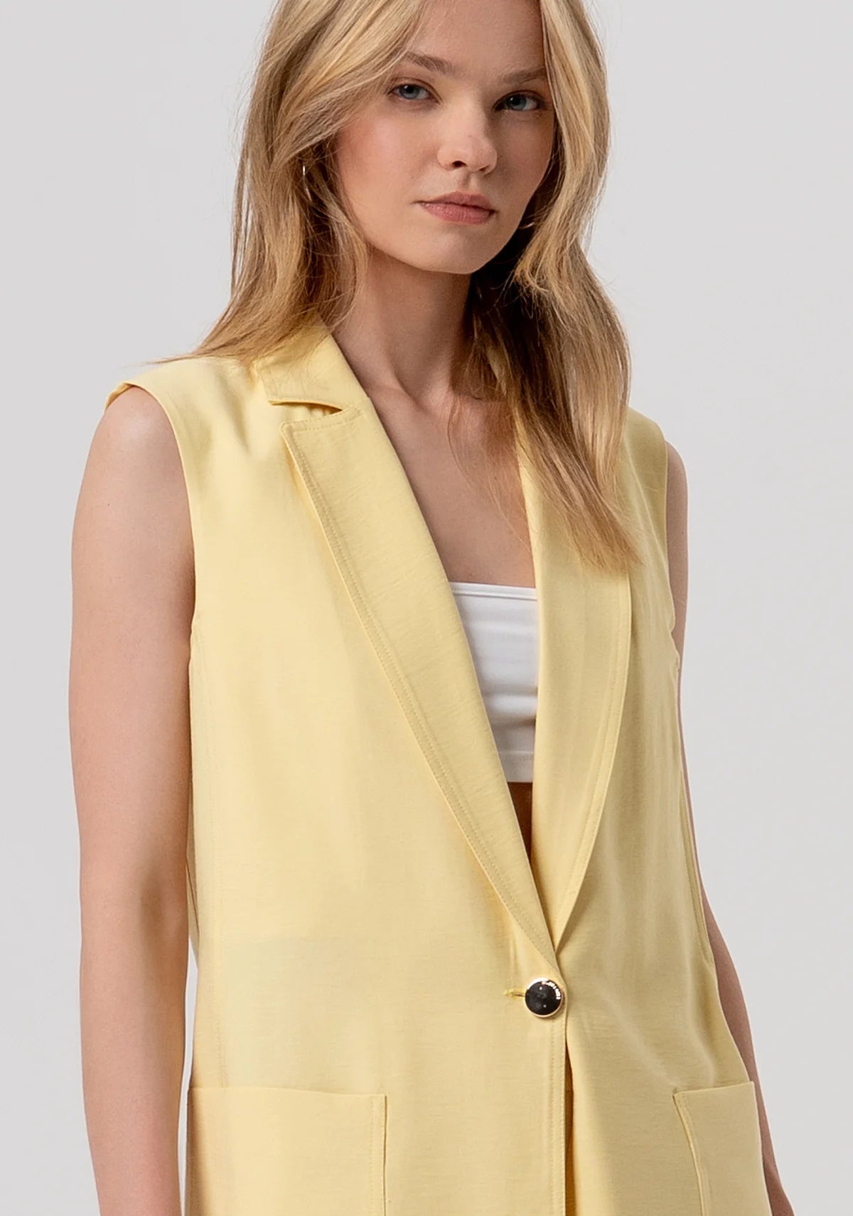 Gilet regular monopetto Donna - Fracomina - World Fashion