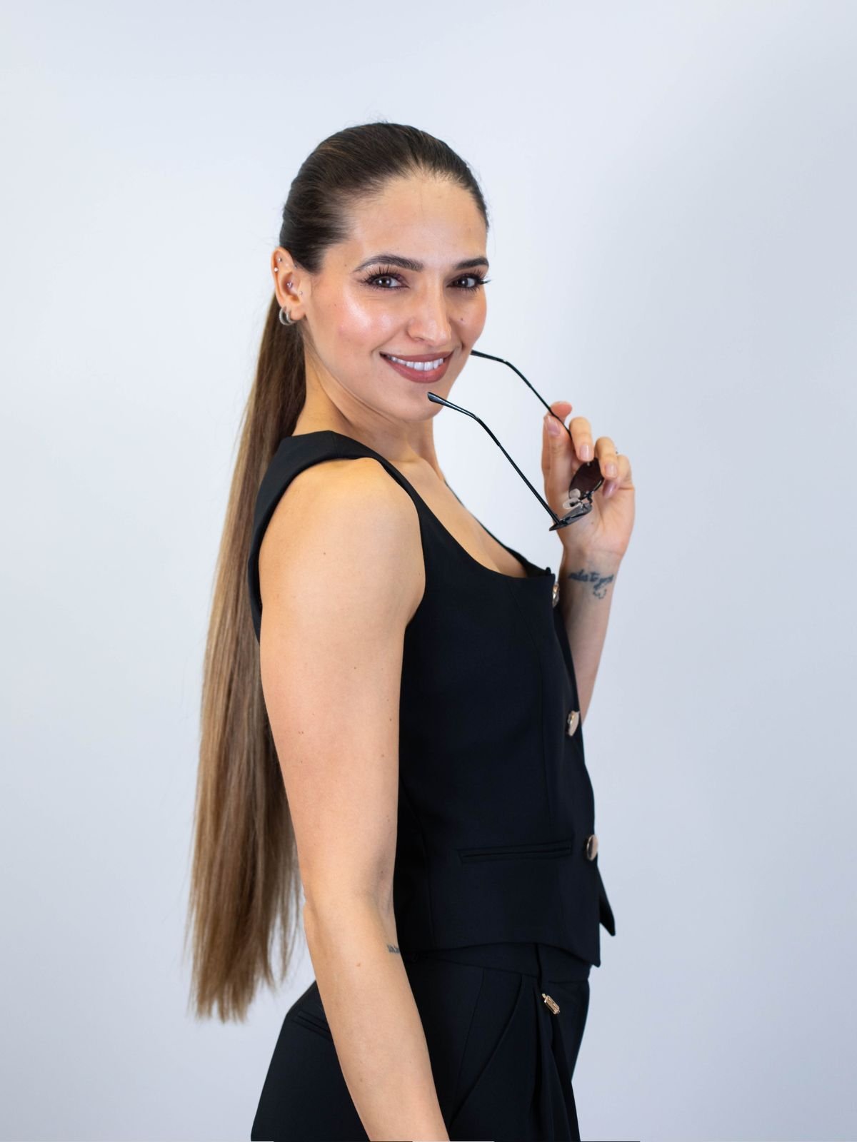 Gilet slim con bottoni centrali Donna - Fracomina - World Fashion